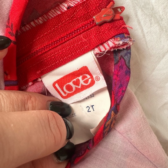 RARE vintage floral baby dress - Picture 5 of 5